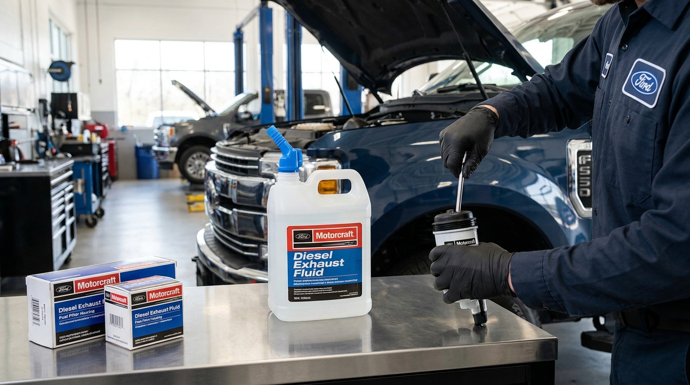 Super Duty diesel service