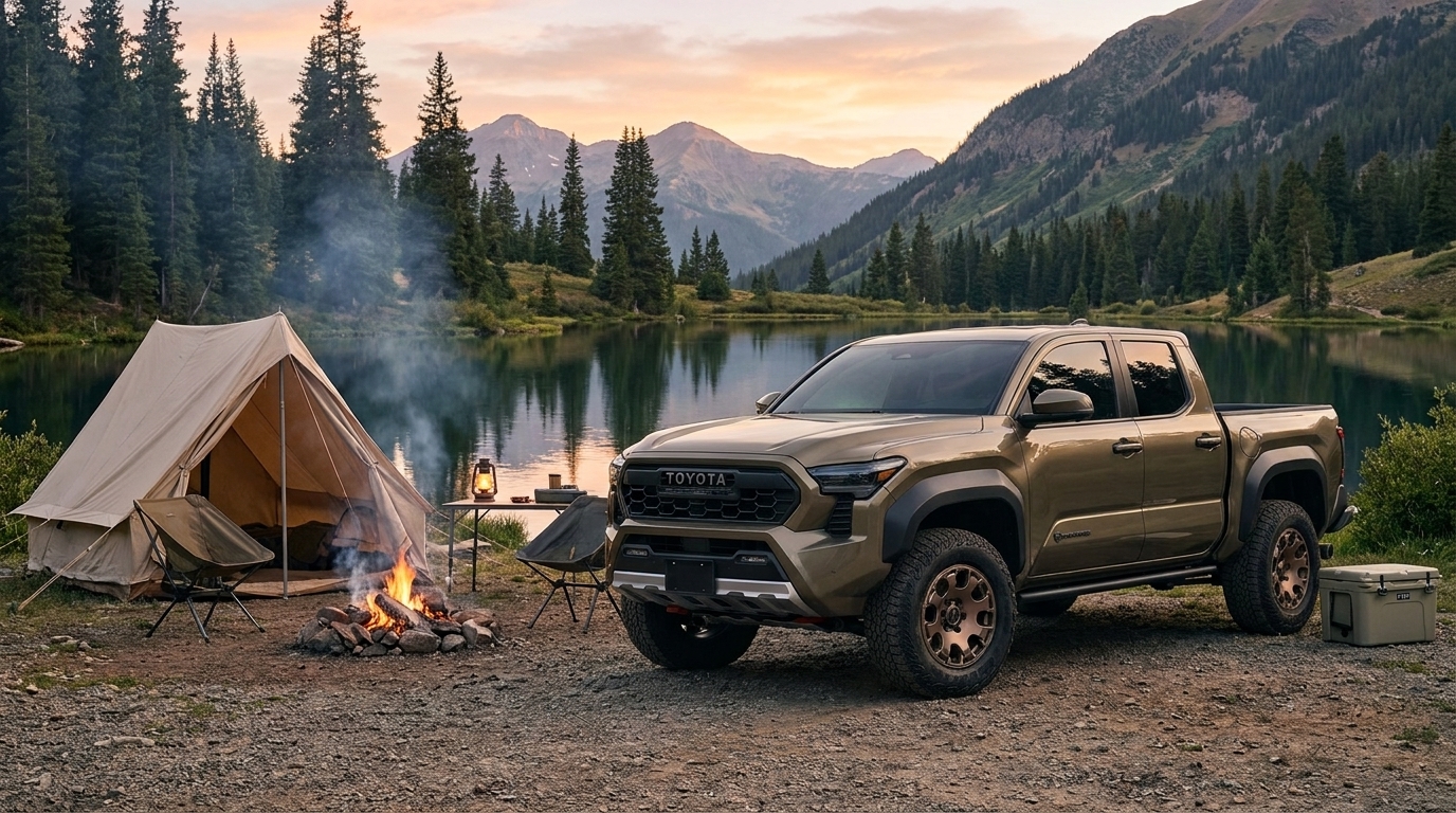 Toyota Tacoma Trailhunter overlanding build