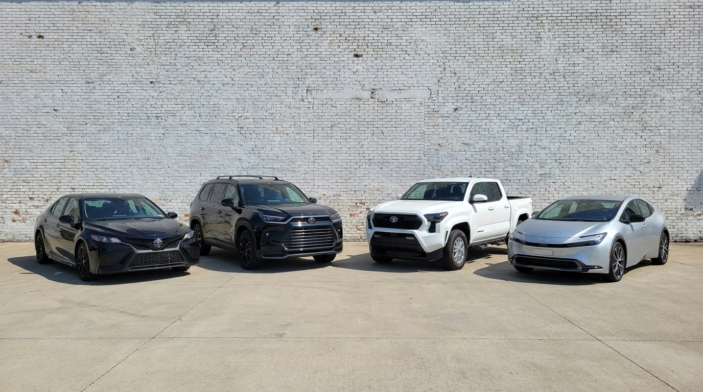 New Toyota truck and SUV lineup