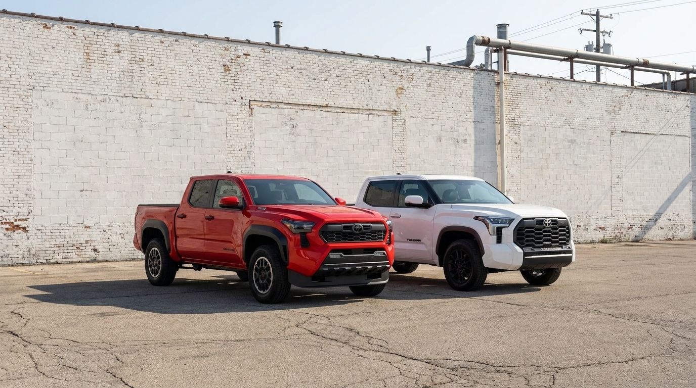 Toyota Tacoma and Tundra trucks